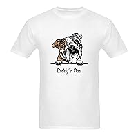 Customize Dog Heads and Text T-Shirt Personalized Name Gift, One Side Printing