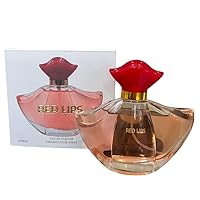 RED LIPS EAU DE PARFUM POUR FEMME 3.4 FL. OZ. Amber Floral fragrance for Women.
