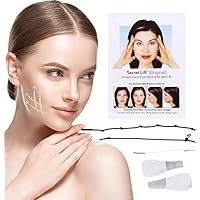 Face Lift Tape, Instant Face Lift Sticker, Face Lift Sticker, V-Shaped Face Invisible Anti-Wrinkle Patch, Double Chin Makeup Face Lift Tool (40 Pieces/Box), SECRET LIFT ORIGINAL, 1oz
