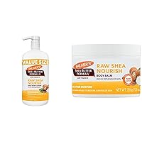 Palmer's Shea Formula Raw Shea Body Lotion and Body Balm for Dry Skin