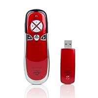Satechi SP800 Smart-Pointer (Red) 2.4Ghz RF Wireless Presenter with Mouse Function