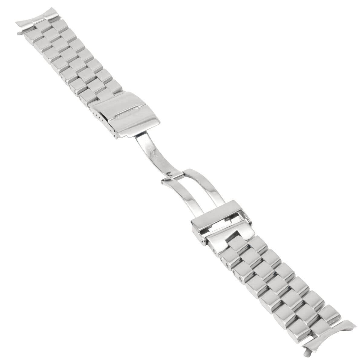 22mm Watch Band Bracelet Compatible with Breitling 'Old Colt B1/B2 Fighter Watch Polish