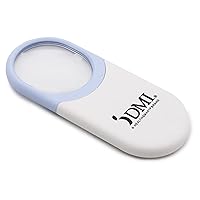 DMI LED Magnifying Glass with Light for Reading, Batteries Included, 3X Magnification, Helpful Daily Living Aid