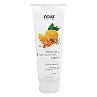 Now Foods Vitamin C and Sea Buckthorn Lotion - 8 fl. oz. 2 Pack