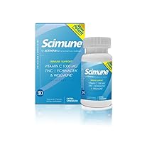 ScimeraMD® Scimune Immune Support Supplement with Zinc, Quercetin, Echinacea, and Wellmune® Beta Glucan, 30 CT