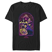 Marvel Big & Tall Doctor Strange in The Multiverse of Madness Magic Pop Men's Tops Short Sleeve Tee Shirt