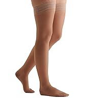 Women’s Thigh High 8-15 mmHg Sheer Graduated Compression Stockings – Mild Pressure Compression Garment