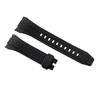 26MM RUBBER BAND STRAP COMPATIBLE WITH SEIKO VELATURA KINETIC 7T62- SRH006 SRH013 SNAE17