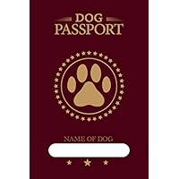 Dog Passport & Medical Record, for Pet Health and Travel Size 4