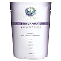 AIP Herbal Tea - AutoImmune Protocol Compliant & Caffeine Free Anti Inflammatory Food - Whole 30, Paleo Friendly - All Natural Ingredients (Herbal Tea Blend, 14 Bags)
