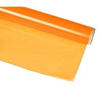 Hygloss Products Cellophane Roll – Cello Wrap for Crafts, Gifts, and Baskets - 40 Inches x 100 Feet - Orange