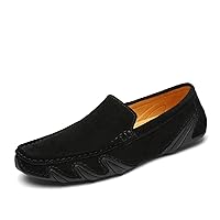 Mens Casual Shoes Slip On Loafers Comfortable Non Slip Suede Driving Walking Shoes for Men Loafers for Men