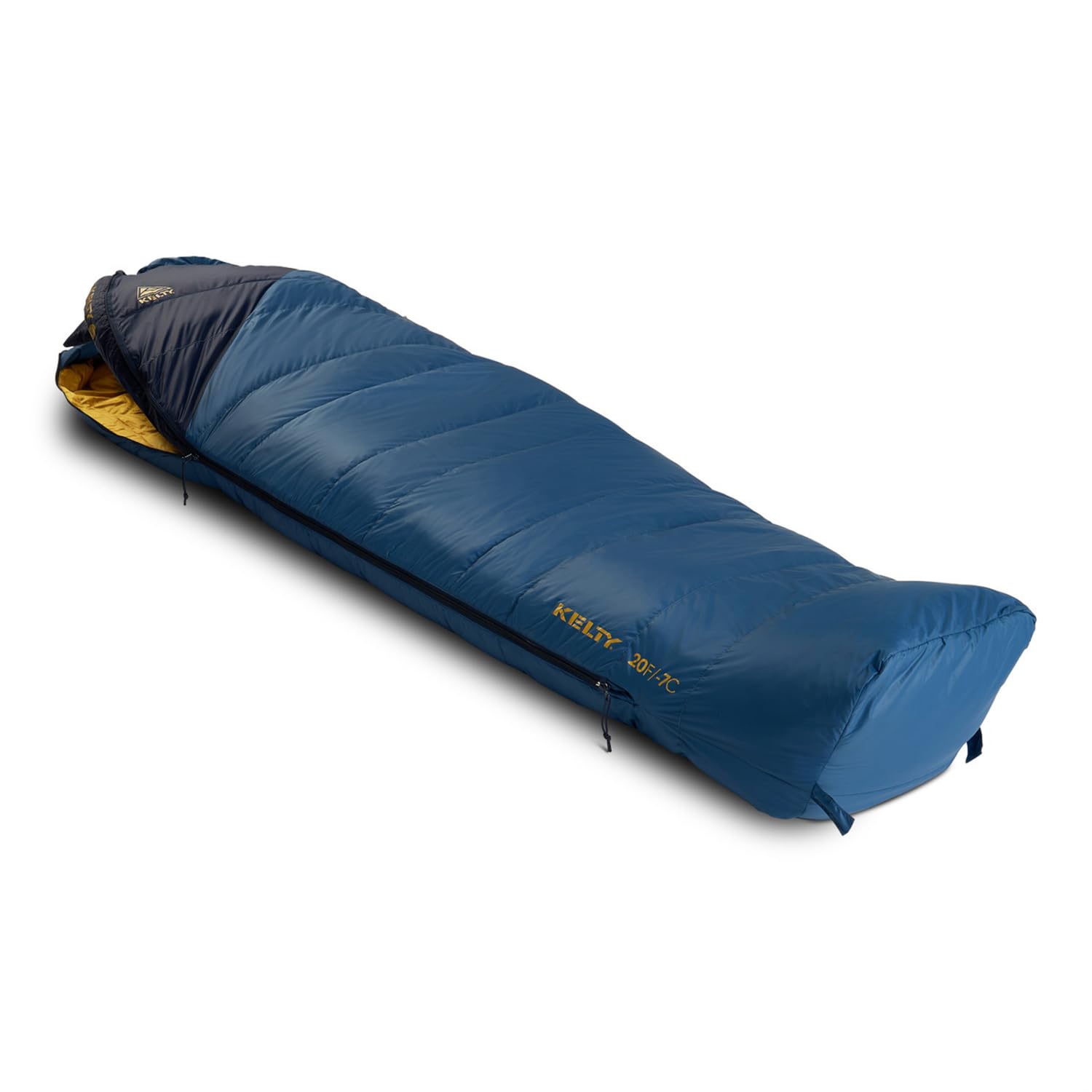 Kelty Cosmic 20 Down Mummy Sleeping Bag for Backpacking, Campers, 550 Fill Power, Recycled Fabrics with PFAS-Free DWR, Designed in Sunny Colorado, USA, 2024 Model