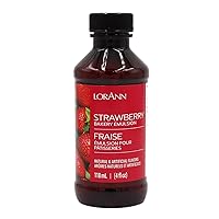 Strawberry Bakery Emulsion, 4 ounce bottle