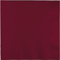 Club Pack of 250 Burgundy Premium 3-Ply Disposable Dinner Party Napkins 8.75
