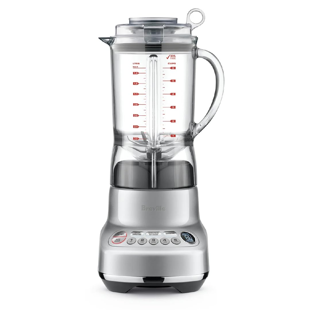 Breville RM-BBL620SIL1AUS1 Fresh and Furious Blender, Silver (Certified Remanufactured)