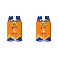 Ultra Sport Reef Friendly Sunscreen Spray, Broad Spectrum SPF 50, 6 Oz (Pack of 2) & Sport Ultra SPF 30 Sunscreen Spray | SPF 30, Spray On Sunscreen