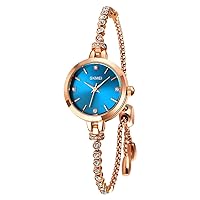 Fashionable and Exquisite Ladies Jewellery Watch, Stainless Steel Back Cover, Tight Seam, Good Waterproof Performance, Diamond-Encrusted Bracelet Watch