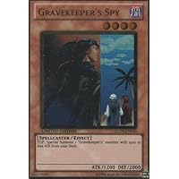 Yu-Gi-Oh! - Gravekeeper's Spy (GLD4-EN010) - Gold Series 4: Pyramids Edition - Limited Edition - Gold Rare