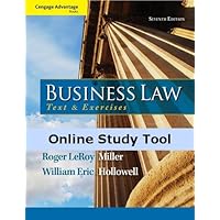 CourseMate (with Business Law Digital Video Library) for Miller/Rogers/Hollowell's Cengage Advantage Books: Business Law: Text and Exercises, 7th Edition
