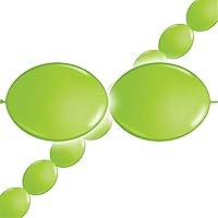 Pioneer Balloon Company 90178 QUICKLINK-Lime Green, 6
