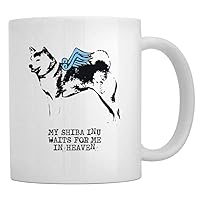 My Shiba Inu waits for me in heaven Mug 11 ounces ceramic