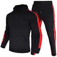 amropi Men's Tracksuit, Jogging Suit, Men's Hoodie and Jogging Bottoms, Sports Suit