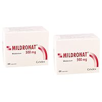 Mildronate 500mg - Boost Energy and Enhance Performance with 120 Capsules