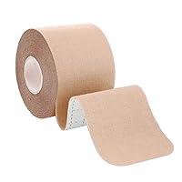 Kinesiology Tape Elastic Breathable Muscle Ape Exercise Knees Pain Relief Stickers Beige for Sports