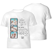 Custom Mens Novelty t-Shirts for MenWomen esign Your Own Shirt Add Text/Image/Logo（T017