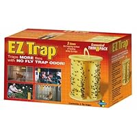 Starbar 3004323 EZ Trap Case of 2 Bright Yellow Sticky Glue Fly/Insect Killer