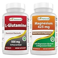 L-Glutamine 500 mg & Magnesium Glycinate 425 mg