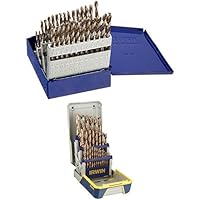 Irwin Industrial Tools Drill Bit Set and Metal Index Drill Bit Set