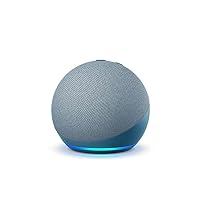 Echo Dot (4th Gen) | Smart speaker with Alexa | Twilight Blue