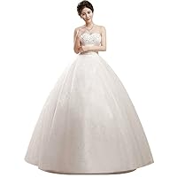 Strapless Ruched Waist Floor Length Wedding Dress