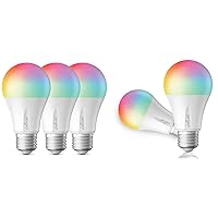 Sengled ELE A19 Color 3PK Bundle with A19 Color 2PK, Work with Alexa, Google Home, SmartThings, Zigbee, Hub Required