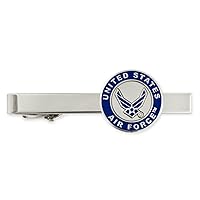 PinMart Officially Licensed Engravable U.S. Air Force Tie Clip