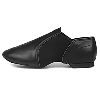 AOQUNFS Women's and Girls' Split Sole Slip on Jazz Shoe Modern Practice Dance Shoes,LCY359