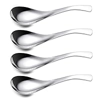 Stainless Steel Spoon, Soup Spoon, Coffee Spoon, Desert Spoon, etc. Light Weight and Small Size Especially Suitable for Toddlers, Children, Espresso etc. Set of 4