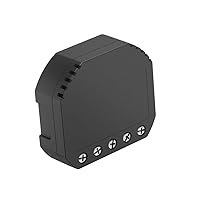 Hama WiFi switch for retrofitting sockets, light switches, lamps (WiFi relay module, allows control via Alexa/Google Home/App, flush-mounted built-in switch) WiFi switch, wireless switch