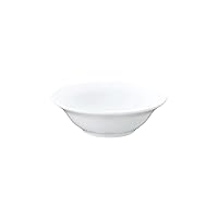 Noritake 91507/4000 Bowl, 6.5 inches (16.5 cm), Arctic White, Microwave Safe, Dishwasher Safe, 1 Piece, White, Fine Porcelain (White)