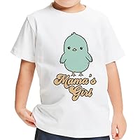 Mama's Girl Print Toddler T-Shirt - Graphic Kids' T-Shirt - Print Tee Shirt for Toddler