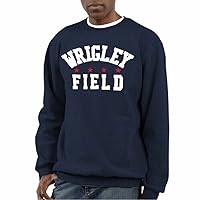 Wrigley Field Navy Stars Crewneck Sweatshirt