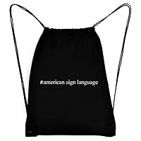American Sign Language Hashtag Sport Bag 18