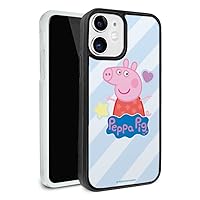 Peppa Pig Protective Slim Fit Hybrid Rubber Bumper Case Fits Apple iPhone 8, 8 Plus, X, 11, 11 Pro,11 Pro Max, 12, 12 Pro
