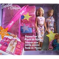 Barbie & Skipper Pajama Fun Tote Playset 2003
