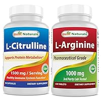 Best Naturals L-Citrulline 1500mg & L-Carnitine 1000mg