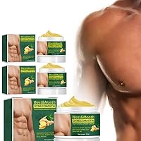 30ml Gynecomastia Tightening Ginger Cream， Breast Firming Massage Cream, Chest Body Muscle Shaping Creams，Effectively Shrinks Men Chest，Hot Cream for Cellulite Remover (3pcs)