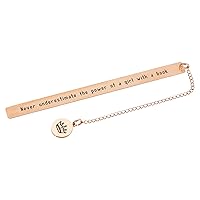 Inspirational Bookmark for Teen Girls Daughter Her Sister 2023 Graduation Gifts for Girlfriend Elementary Primary Middle Senior High School Student from Teacher Mom Christmas Birthday Valentines Day