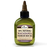 Premium Mega Care Natural Hair Oil - Macadamia Oil 2.5 ounce
